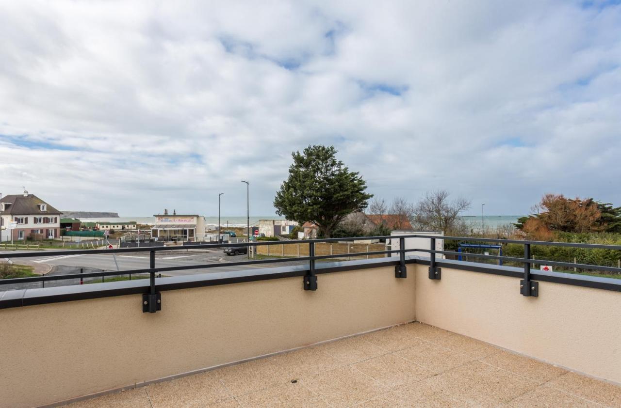Tribord, Appt Avec Terrasse Et Vue Mer, Parking Saint-Côme-de-Fresné Esterno foto